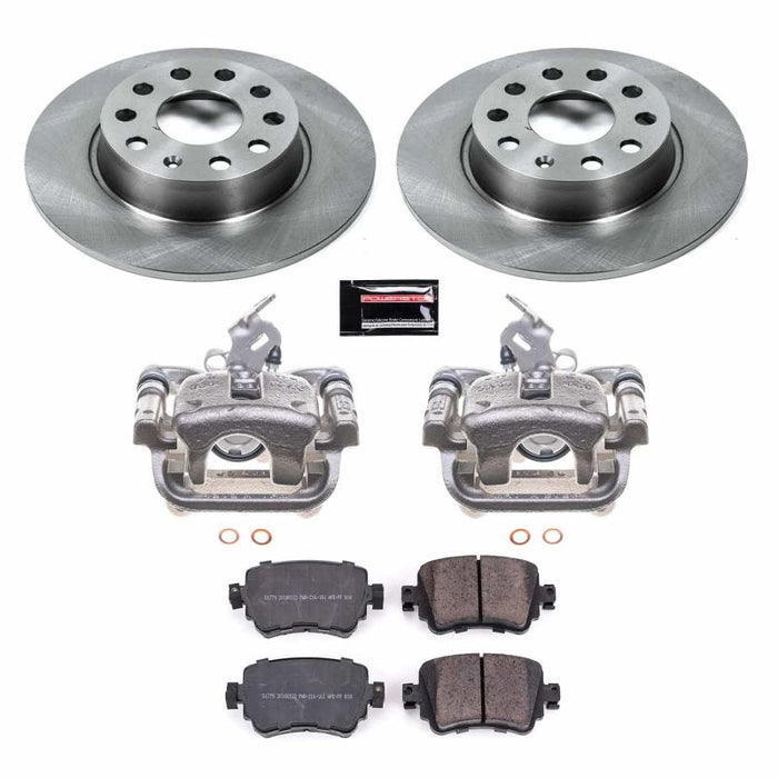 Power Stop 18-15 Volkswagen GTI Rear Autospecialty Brake Kit w/Calipers