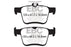 EBC 14+ Audi A3 1.8 Turbo (w/Electronic Parking Brake) Greenstuff Rear Brake Pads