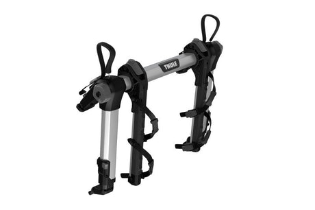 Thule - Thule OutWay Hanging - Style Trunk Bike Rack (Up to 2 Bikes) - Silver/Black - Panda Motorworks