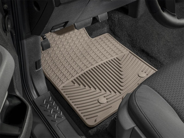 Weathertech - WeatherTech 2016+ Honda Civic Front Rubber Mats - Tan - Panda Motorworks